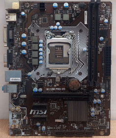 Материнські плати Материнские платы ^/--/^ Материнська плата MSI H /--/ 110 /--/ M PRO-VD  Socket 1151/MicroATX/2 x DDR /--/ 4  б/в ^_^^^ Материнская плата MSI H /--/ 110 /--/ M PRO-VD Socket 1151/MicroATX/2 x DDR /--/ 4 б/у - фото фото фото
