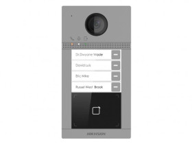 Домофони Домофоны ^/--/^ 2 /--/ Мп IP виклична панель з  Wi-Fi Hikvision  DS-KV /--/ 8413-WME /--/ 1 (B) ^_^^^ Мп IP вызывная панель с Wi-Fi Hikvision DS-KV /--/ 8413-WME /--/ 1 (B) - фото фото фото