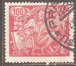 Чехословаччина Чехословакия ^/--/^ Чехословакия 1923 Sc.92 /--/ d гаш. Перф. 13 3/4 : 13 1/2 тип II ^_^^^ Чехословаччина 1923 Sc.92 /--/ d гаш. Перф. 13 3/4 : 13 1/2 тип II - фото фото фото