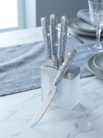 Столові прилади Столовые приборы ^/--/^ Столові ножі Amefa Sparkle Silver  (4 шт.) ^_^^^ Столовые ножи Amefa Sparkle Silver (4 шт.) - фото фото фото