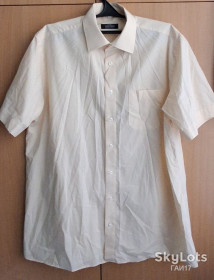 Сорочки Рубашки ^/--/^ Рубашка от бренда “STUDIO LEONARDO”/Германия/43*XL/Сotton-100%. Короткий рукав. ^_^^^ Сорочка від бренду «STUDIO LEONARDO»/Німеччина/43*XL/Сotton-100%. Короткий рукав. - фото фото фото