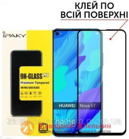 Плівки для екранів Пленки для экранов ^/--/^ Защитное стекло Huawei Nova 5 /--/ T Full Glue Glass ^_^^^ Захисне скло Huawei Nova 5 /--/ T Full Glue Glass - фото фото фото