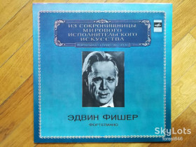 Платівки Пластинки ^/--/^ Эдвин Фишер, фортепиано  (лам.конв.)-NM, Мелодія ^_^^^ Эдвин Фишер, фортепиано (лам.конв.)-NM, Мелодия - фото фото фото