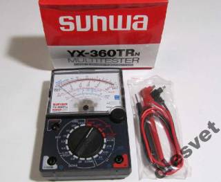 Тестери, мультиметри Тестеры, мультиметры ^/--/^ ТЕСТЕР СТРЕЛОЧНЫЙ  MULTITESTER SANNUO YX-360 /--/ TRn ^_^^^ Стрільний MULTITESTER SANNUO YX-360 /--/ TRn - фото фото фото