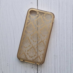 Зарядні пристрої Зарядные устройства ^/--/^ Чохол для iPhone 4, iPhone 4 /--/ S силіконовий, золотистий ^_^^^ Чехол Apple iPhone 4 / iPhone 4 /--/ S для телефона силиконовый Gold - фото фото фото