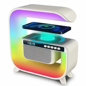 Зарядні пристрої Зарядные устройства ^/--/^ Нічник акумуляторний RGB G /--/ 3 з бездротовою зарядкою 15 /--/ W і Bluetooth колонкою 3 /--/ W Настільна смарт лампа  (ws /--/ 78875) ^_^^^ Ночь аккумуляторный RGB G /--/ 3 с беспроводной зарядкой 15 /--/ W и Bluetooth колонкой 3 /--/ W Настольная смарт лампа (ws /--/ 78875) - фото фото фото