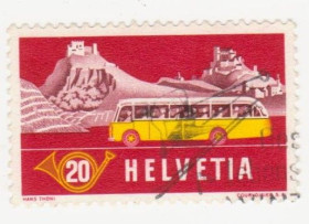 Швейцарія Швейцария ^/--/^ Швейцария 1953  г. № 581 гашеная ^_^^^ Швейцарія 1953 р. No 581 гашена - фото фото фото