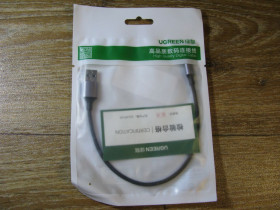 Кабелі Кабели ^/--/^ Кабель Ugreen US /--/ 288 USB 2.0 to USB Type-C Cable Nickel Plating Aluminum Braid 3 /--/ A 0.25 м Black ^_^^^ US /--/ 288 USB 2.0 to USB Type-C Cable Nickel Plating Aluminum Braid 3 /--/ A 0.25 м Black - фото фото фото