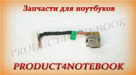 Інші комплектуючі Другие комплектующие ^/--/^ Разъем питания PJ /--/ 574 (HP DV /--/ 4-5000) с кабелем ^_^^^ Роз'єм живлення PJ /--/ 574 (HP DV /--/ 4-5000) з кабелем - фото фото фото