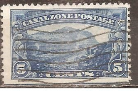 Центральна Америка Центральная Америка ^/--/^ Зона Панамского канала 1929 Sc.107 гаш. ^_^^^ Зона Панамського каналу 1929 Sc.107 гаш. - фото фото фото
