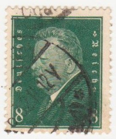 Веймарська республіка Веймарская республика ^/--/^ Германия    ( Рейх) 1928 г. №  407 гашеная ^_^^^ Німеччина (Рейх) 1928 р. No 407 гашена - фото фото фото