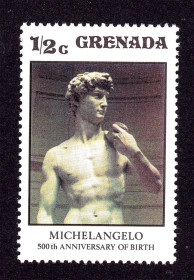 Мистецтво Искусство ^/--/^ NM Искусство . Гренада  MNH - Микеланджело 500 лет ^_^^^ Гренада MNH - Мікеланджело 500 років - фото фото фото