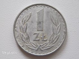 - року - года ^/--/^ Польша 1 злотый 1984 года #14098 ^_^^^ Польща 1 злотий 1984 року #14098 - фото фото фото