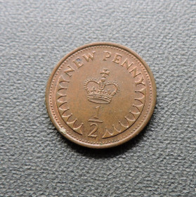 Єлизавета II (після ) Елизавета II (после ) ^/--/^ Великобритания 1/2 пенса 1980 ^_^^^ Велика Британія 1/2 Пенса 1980 - фото фото фото