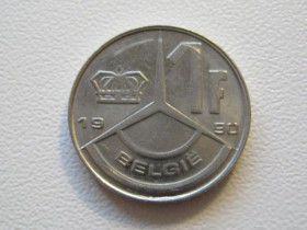 Бельгія Бельгия ^/--/^ Бельгия 1 франк 1990 года BELGI 33051 ^_^^^ Бельгія 1 франк 1990 року BELGI 33051 - фото фото фото