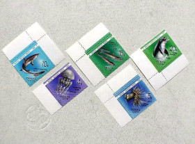СРСР - СССР - ^/--/^ Серія поштових марок СССР &amp;quot; Фауна Чорного моря &amp;quot; 1991 рік ** ^_^^^ Серия почтовых марок СССР &amp;quot; Фауна Черного моря &amp;quot; 1991 год ** - фото фото фото
