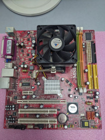 Материнські плати Материнские платы ^/--/^ Материнська плата MSI K /--/ 9 /--/ VGM-V       (MS-7253 ver: 1.1) робоча + кулер /радіатор/ + процесор AMD Athlon 64 X /--/ 2 3800+ ^_^^^ Материнская плата MSI K /--/ 9 /--/ VGM-V (MS-7253 ver: 1.1) рабочая + кулер /радиатор / + процессор AMD Athlon 64 X /--/ 2 3800+ - фото фото фото