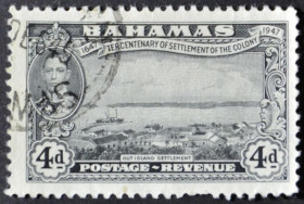 Інше Другое ^/--/^ Британские Колонии  Багамские острова Георг VI  1948 ^_^^^ Британські Колонії Багамські острови Георг VI 1948 - фото фото фото