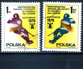 Спорт Спорт ^/--/^ Польша. Хоккей  (серия) 1976 г. ^_^^^ Польща. Хокей (серія) 1976 - фото фото фото