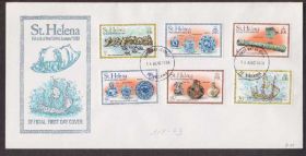 Австралія і океанія Австралия и океания ^/--/^ Св.Елены о-в 1978 КРУШЕНИЕ ПАРУСНИКА МОРЕПЛАВАНИЕ ФЛОТ НАВИГАЦИЯ КОРАБЛЬ ПУШКА ОРУДИЕ КПД Mi.307-312 ^_^^^ Св. Олени о-в 1978 КРУШЕННЯ ПАРУСНИКА МОРЕПЛАВАННЯ ФЛОТ НАВІГАЦІЯ КОРАБЛЬ ПУШКА Зброя ККД Mi.307-312 - фото фото фото