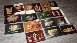 Статуетки, Скульптури, Фігурки, Фарфор Статуэтки, Скульптуры, Фигурки, Фарфор ^/--/^ Набор открыток Виноградовский фарфор  16 /--/ шт  СССР ^_^^^ Набір листівок Виноградівський фарфор 16 /--/ шт СРСР - фото фото фото