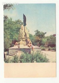 СРСР СССР ^/--/^ СССР   Открытка  Крым  Севастополь  Памятник  Епифанцев, Шамшин Старое фото ^_^^^ СРСР Листівка Крим Севастополь Пам'ятник Епіфанцев, Шамшин Старе фото - фото фото фото