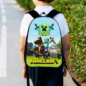 Рюкзаки, сумки Рюкзаки, сумки ^/--/^ Рюкзак детский майнкрафт &amp;quot;Minecraft&amp;quot; 34 /--/ х /--/ 27 /--/ см,городской ранец для мальчика с принтом (00311 ^_^^^ Рюкзак дитячий майнкрафт &amp;quot;Minecraft &amp;quot; 34 /--/ х /--/ 27 /--/ см,міський ранець для хлопчика з принтом (0320) - фото фото фото