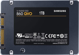 Твердотільні SSD-накопичувачі Твердотельные SSD-накопители ^/--/^ 1 /--/ Tb SSD диск Samsung 860 QVO 2.5&amp;quot; SATA III - фото фото фото
