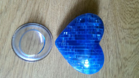 Пазли, мозаїки Пазлы, мозаики ^/--/^ 3 /--/ D Crystal Puzzle паззл Сердце Серце на подставке ^_^^^ 3 /--/ D Crystal Puzzle пазл Серце Серце на підставці - фото фото фото