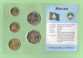 Інші країни Другие страны ^/--/^ Набор монет МАКАО пластик блистер запайка набір ^_^^^ Набор монет МАКАО пластик блистер запайка набор - фото фото фото