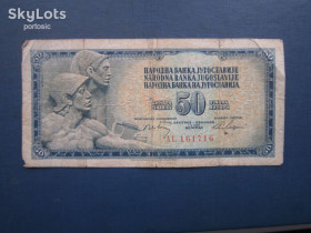Югославія Югославия ^/--/^ Банкнота 50 динарів Югославія 1968 з обігу ^_^^^ Банкнота 50 динаров Югославия 1968 из обращения - фото фото фото