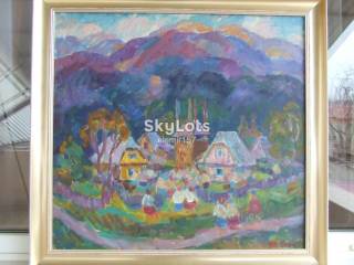 Картини, Гравюри, Живопис та Графіка Картины, Гравюры, Живопись и Графика ^/--/^ Нар..худ.Укр.Герц  Ю. раз.65 /--/ х /--/ 70 /--/ см.х.м. 1990 /--/ г. Закарпатская школа. Эрдели и Бокшая ^_^^^ Нар...худ.Укр.Герц Ю. раз.65 /--/ х /--/ 70 /--/ см.х.м. 1990. Закарпатська школа. Ерделі і Бокшая - фото фото фото