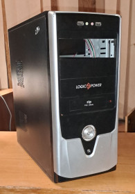 Корпуса Корпуса ^/--/^ Комп&amp;apos;ютерний корпус LogicPower Midi-Tower Black/Silver  (ATX / Micro-ATX) - фото фото фото