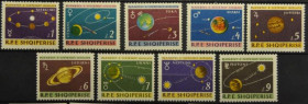 Інше Другое ^/--/^ Албания Космос Астрономия Солнечная Система 1964 ^_^^^ Албанія Космос Астрономія Сонячна Система 1964 - фото фото фото