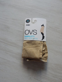 Гольфи Гольфы ^/--/^ Гольфи короткі з люрексом ovs золотисті 50 /--/ ден арт 3038 ^_^^^ Гольфы короткие с люрексом ovs золотистые 50 /--/ ден арт 3038 - фото фото фото