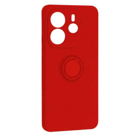 Чохли, бампера Чехлы, бампера ^/--/^ Чохол Fiji Holder Ring для Xiaomi Redmi Note 14 5 /--/ G бампер з кільцем підставкою Red ^_^^^ Чехол Fiji Holder Ring для Xiaomi Redmi Note 14 5 /--/ G бампер с кольцом подставкой Red - фото фото фото