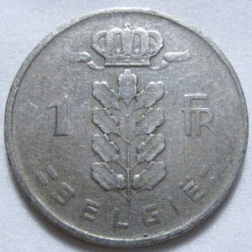 Бельгія Бельгия ^/--/^ Бельгія 1 франк 1951 року BELGIË #6 /--/ П /--/ 1608 ^_^^^ Бельгия 1 франк 1951 года BELGIË #6 /--/ П /--/ 1608 - фото фото фото