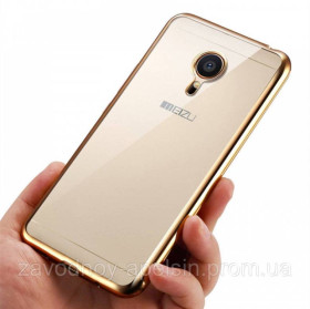 Чохли, бампера Чехлы, бампера ^/--/^ Meizu M /--/ 3 Note чехол Electroplating (золотой) ^_^^^ Meizu M /--/ 3 Note чохол Electroplating (золотий) - фото фото фото