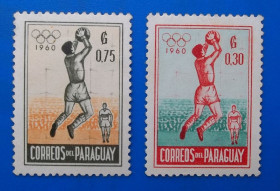 Спорт Спорт ^/--/^ Парагвай 1960 г - Олимпийские игры, Рим ^_^^^ 1960 — Олімпійські ігри, Рим - фото фото фото