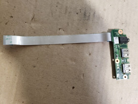 Інші комплектуючі Другие комплектующие ^/--/^ Плата-шлейф USB/Audio ноутбука MEDION Akoya E /--/ 6411 E /--/ 6412 E /--/ 6416  (D /--/ 15 /--/ D_IO_BD) ^_^^^ Плата-шлейф USB/Audio ноутбука MEDION Akoya E /--/ 6411 E /--/ 6412 E /--/ 6416 (D /--/ 15 /--/ D_IO_BD) - фото фото фото