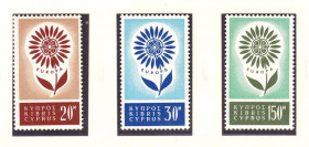 Малі Держави Європи Малые Государства Европы ^/--/^ Кипрпр 1964 г  MNH  - EUROPA CEPT - ^_^^^ Кіпр 1964 MNH - EUROPA CEPT - фото фото фото