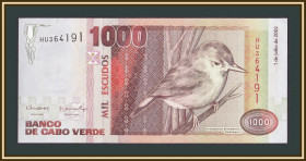 Інші країни Другие страны ^/--/^ Кабо-Верде 1000 эскудо 2002 P-65   (65 /--/ b) UNC ^_^^^ Кабо-Верде 1000 ескудо 2002 P-65 (65 /--/ b) UNC - фото фото фото