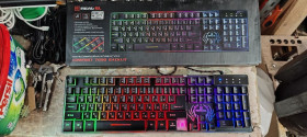 Клавіатури Клавиатуры ^/--/^ Игровая клавиатура с подсветкой RGB REAL-EL Comfort 7090 Backlit USB № 24080117 ^_^^^ Ігрова клавіатура з підсвічуванням RGB REAL-EL Comfort 7090 Backlit USB No 24080117 - фото фото фото