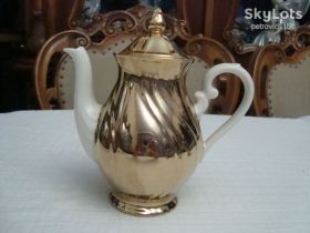 Кухонне начиння, посуд, столове срібло Кухонная утварь, посуда, столовое серебро ^/--/^ ЧАЙНИК - КОФЕЙНИК ФАРФОР ГЕРМАНИЯ ^_^^^ чайник - кавець Фарфор Німеччини - фото фото фото