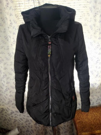 Куртки Куртки ^/--/^ Куртка женская kakamao деми 46-48 /--/ р. (175-96 /--/ A)черная ^_^^^ Куртка жіноча kamao демі 46-48 /--/ р. (175-96 /--/ A) чорна - фото фото фото