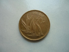 Бельгія Бельгия ^/--/^ Бельгия 20 франков 1980 флам. яз. ^_^^^ Бельгія 20 франків 1980 флам. яз. - фото фото фото