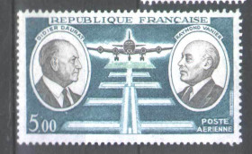 Транспорт Транспорт ^/--/^ Авиация . Франция  1971 г MNH - ^_^^^ Франція 1971 MNH - фото фото фото