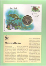 Інші країни Другие страны ^/--/^ БЕРМУДИ : монета 1 долар 1986 рік Зелена Черепаха в конверт сертифікат сертификат БЕРМУДЫ 1 доллар ^_^^^ БЕРМУДИ: монета 1 доллар 1986 год Зеленая Черепаха в конверт сертификат сертификат БЕРМУДЫ 1 доллар - фото фото фото