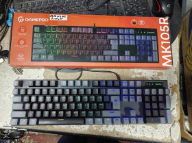 Клавіатури Клавиатуры ^/--/^ Игровая клавиатура с подсветкой RGB GamePro MK /--/ 105 /--/ R USB № 26120306 ^_^^^ Ігрова клавіатура з підсвіткою RGB GamePro MK /--/ 105 /--/ R USB No 26120306 - фото фото фото