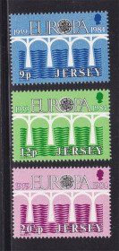 Великобританія Великобритания ^/--/^ GB  Великобритания - Джерси 1984 г MNH  - EUROPA - CEPT - ^_^^^ GB Великобританія - Джерсі 1984 MNH - EUROPA - CEPT - фото фото фото